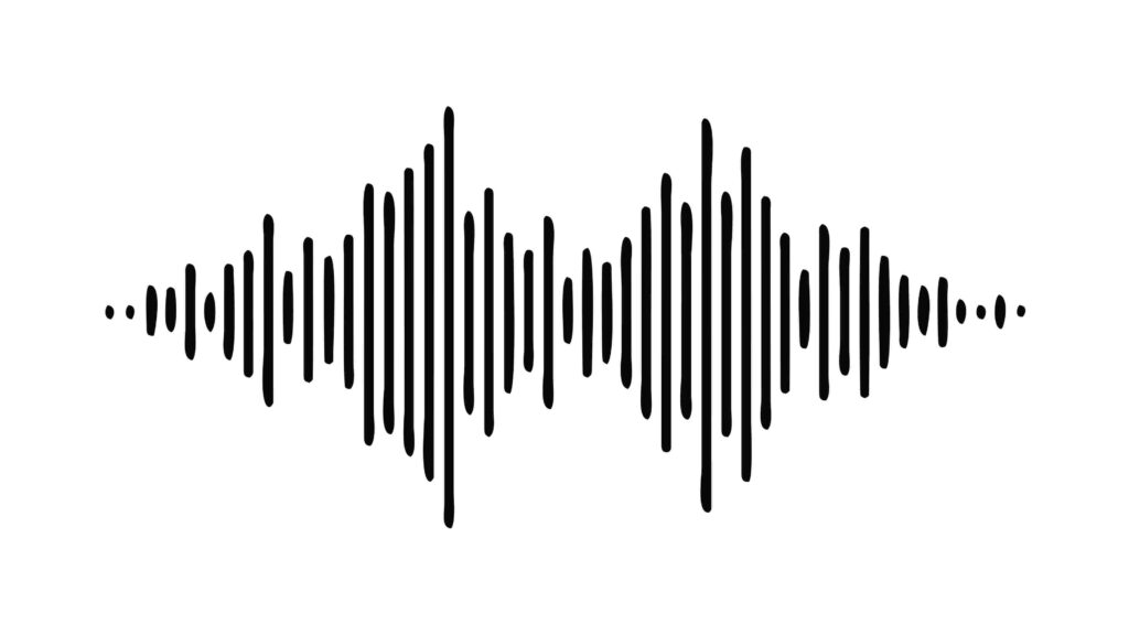 Minimalist Sound Wave Digital Equalizer Vector, vector design Generative AI
