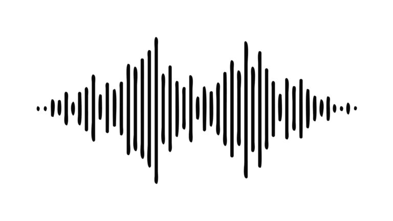 Minimalist Sound Wave Digital Equalizer Vector, vector design Generative AI
