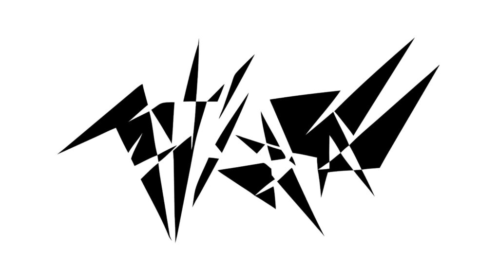 Abstract Explosive Burst of Sharp Geometric Shapes, vector design Generative AI