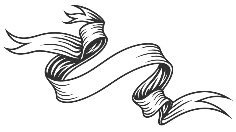 Classic Ornate Scroll Banner Design Element, vector design Generative AI
