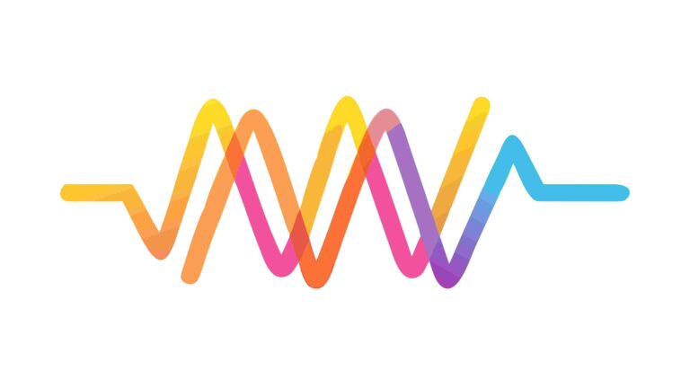 Dynamic Zigzag Lines Abstract Graphic Element, vector design Generative AI