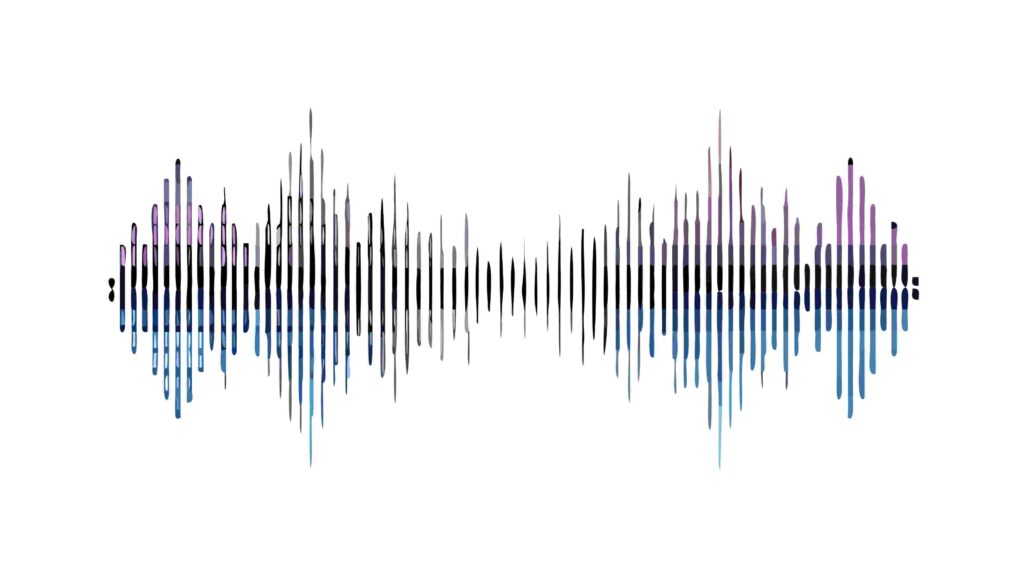 Minimalist Digital Sound Wave Equalizer Design, vector design Generative AI