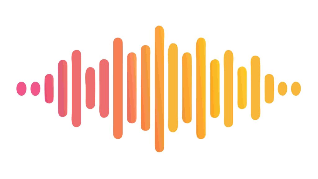 Rainbow Vertical Equalizer Bars Digital Display, vector design Generative AI