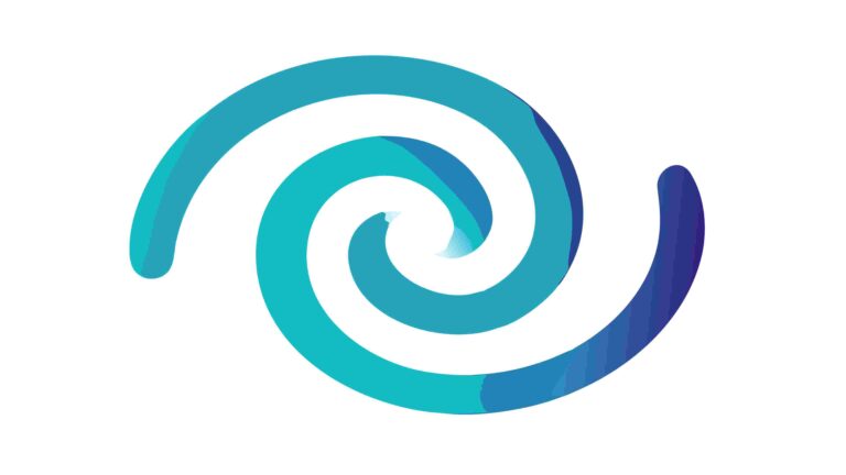 Gradient Spiral Abstract Dynamic Shape, vector design Generative AI
