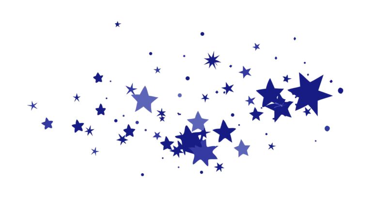 Dynamic Star Cluster Abstract Design Element Vector, vector design Generative AI