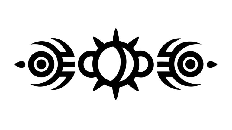 Abstract Sun Symbol Geometric Motif Vector Design, vector design Generative AI