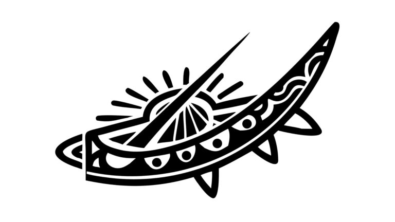 Stylized Abstract Fish Tribal Art Vector Illustration, vector design Generative AI