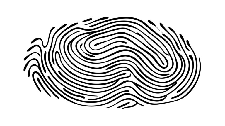 Abstract Fingerprint Spiral Pattern Vector Design, vector design Generative AI