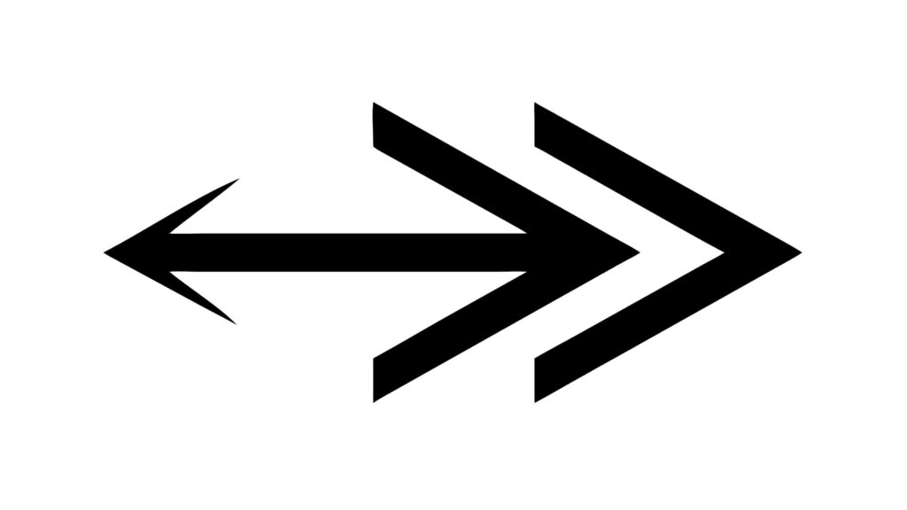 Bold Right Arrow Simple Directional Icon, vector design Generative AI