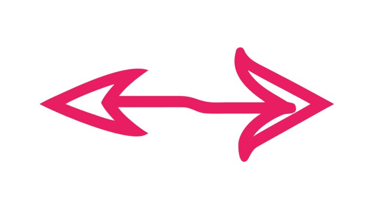 Dual Directional Arrows Concept of Exchange, vector design Generative AI