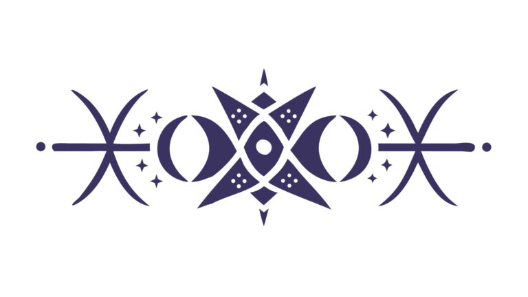 Abstract Zodiac Wheel with Astrological Symbols, vector design Generative AI