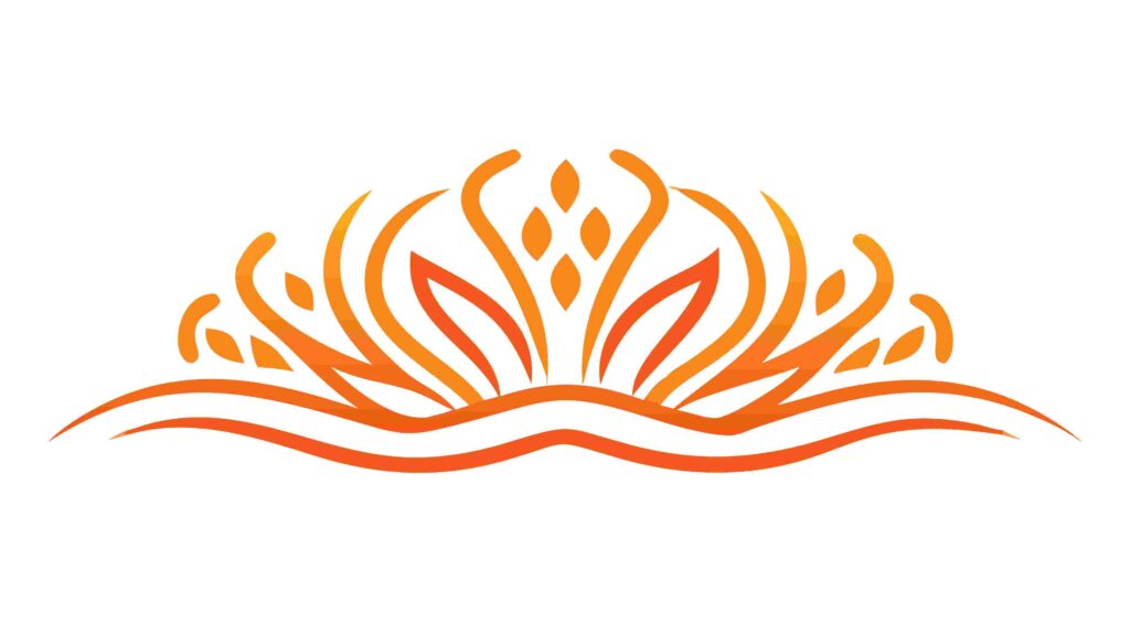 Abstract Sun or Lotus Flower Decorative Vector Design, vector design Generative AI