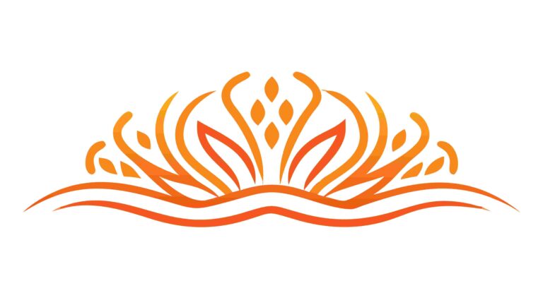 Abstract Sun or Lotus Flower Decorative Vector Design, vector design Generative AI