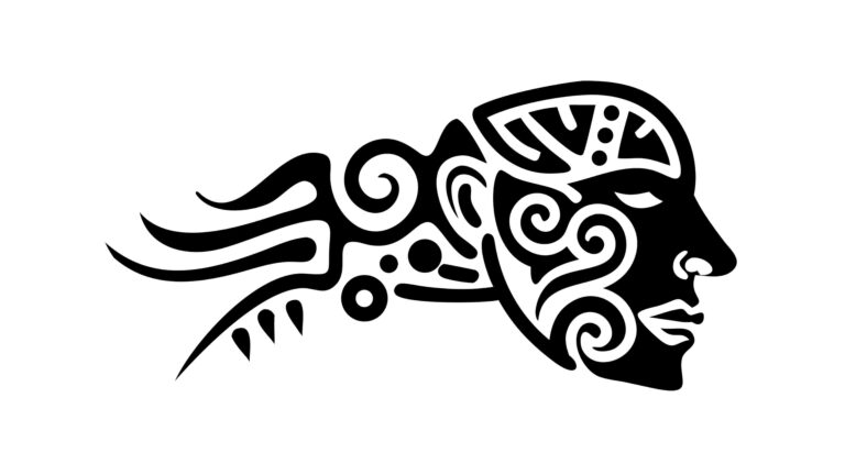 Abstract Swirling Wing Feather Decorative Vector, vector design Generative AI