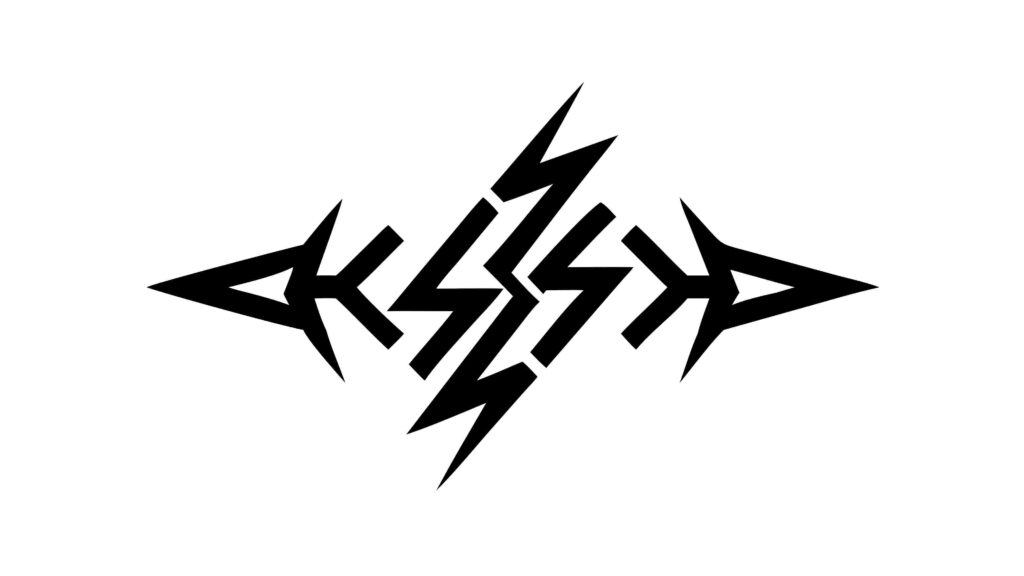 Sharp Tribal Lightning Bolt Abstract Design, vector design Generative AI