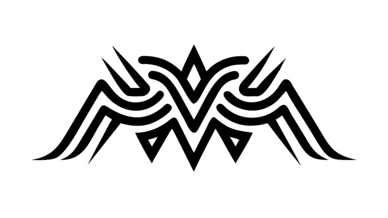 Abstract Layered Tribal Pattern, Complex Decorative Vector Art, vector design Generative AI