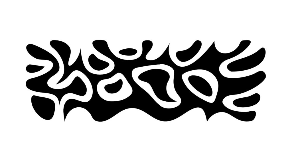 Abstract Organic Shape Pattern, Dynamic Fluid Vector Texture, vector design Generative AI