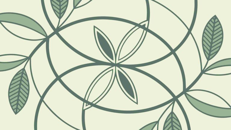 Abstract Floral Geometric Pattern, Organic Modern Vector Design, vector design Generative AI