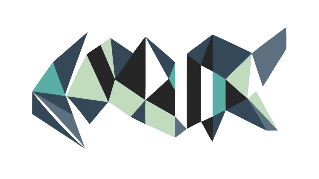 Abstract Geometric Angular Shapes, Modern Design Element, vector design Generative AI