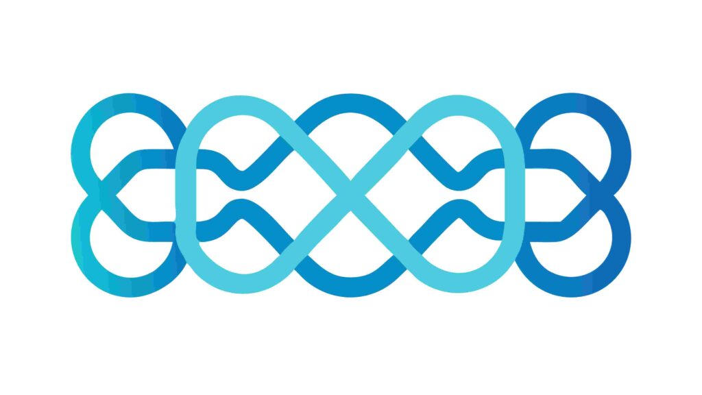 Abstract Flower of Life Pattern, Geometric Unity, vector design Generative AI