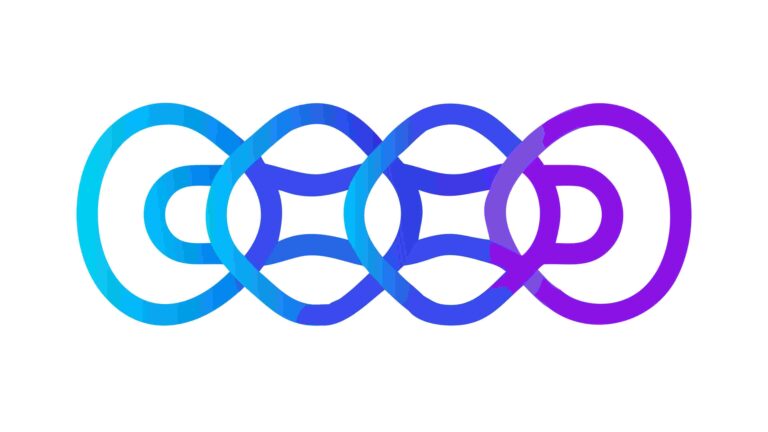Interlocking Concentric Oval Shapes, Abstract Pattern, vector design Generative AI