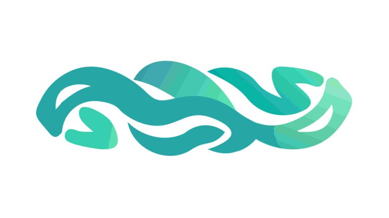 Abstract Fluid Wavy Shapes, Organic Design Element, vector design Generative AI