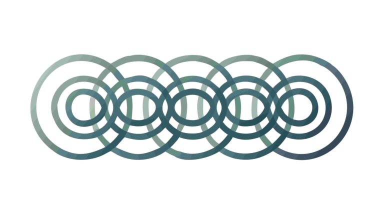 Abstract Concentric Ring Pattern, Minimalist Design, vector design Generative AI
