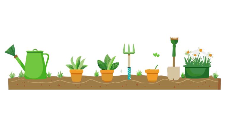 Assortment of Potted Plants for Home and Garden Decor, vector design Generative AI