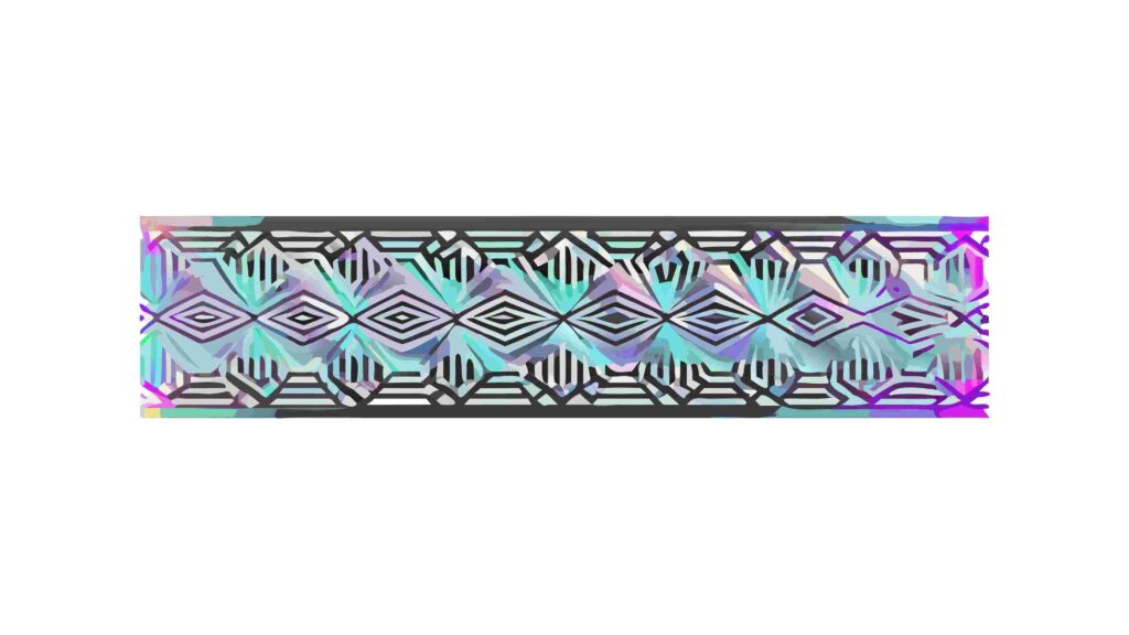 Smooth Abstract Wavy Pattern with Vibrant Gradient Colors, vector design Generative AI