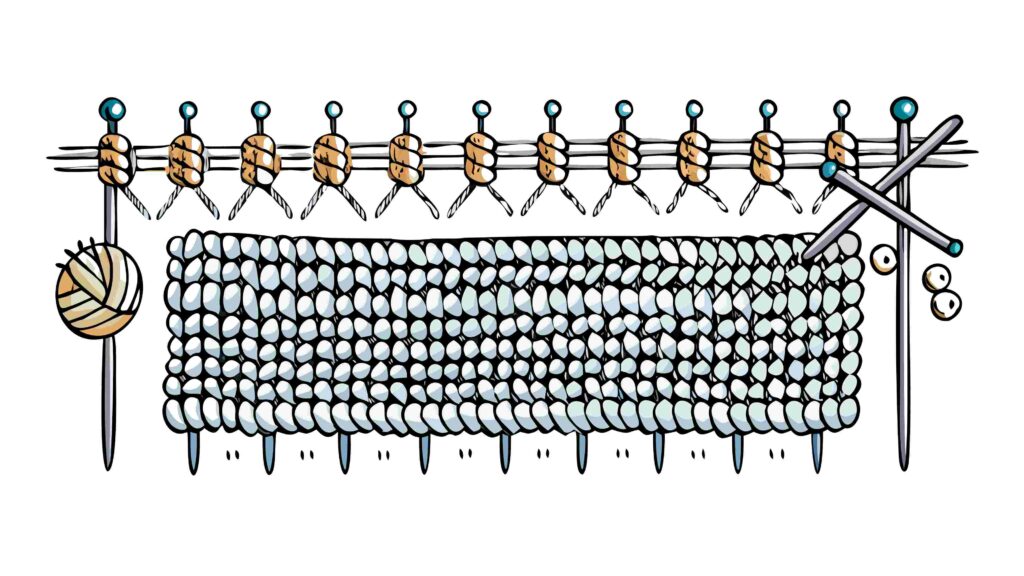 Intricate Macrame Knotting Pattern Textile Design, vector design Generative AI