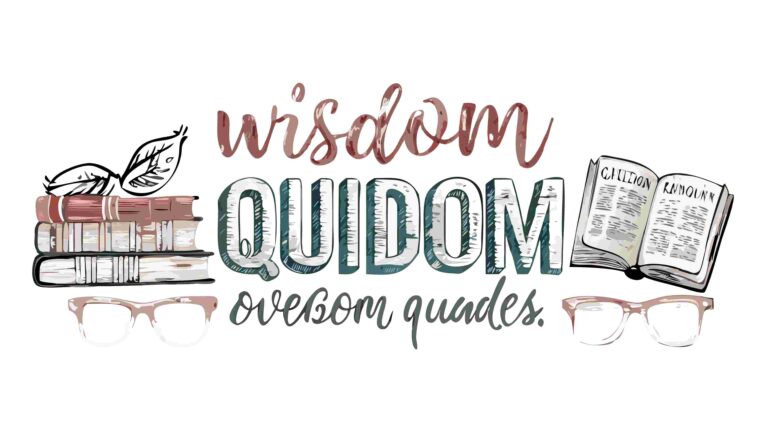 Wisdom Quote Banner with Books and Leaves Vector Illustration, vector design Generative AI