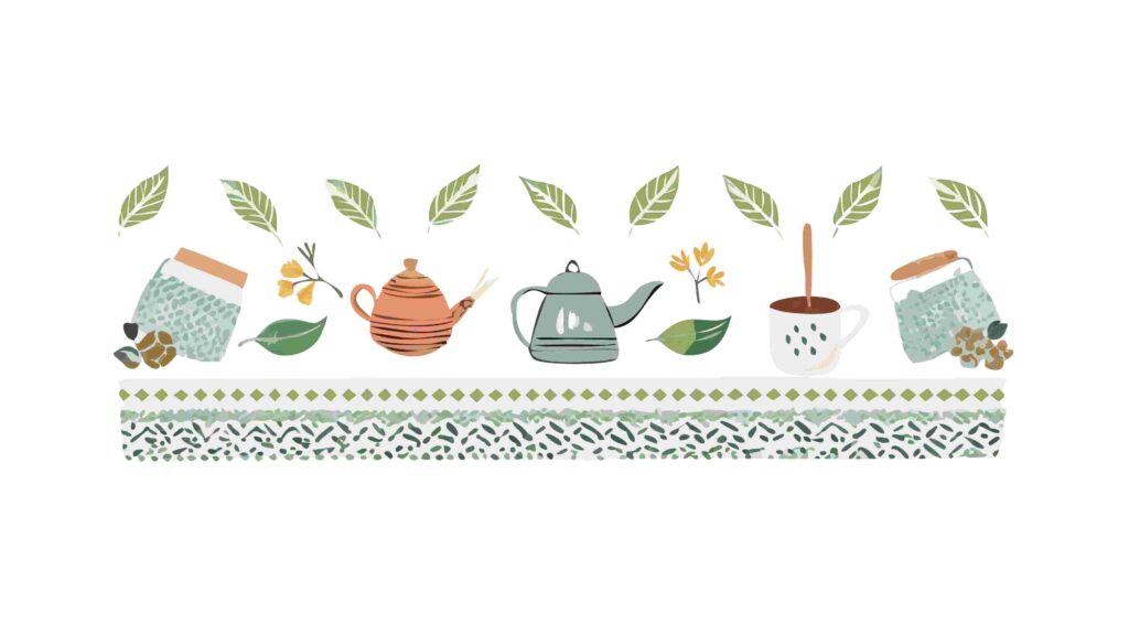 Watering Can & Garden Tools with Floral Border Design, vector design Generative AI