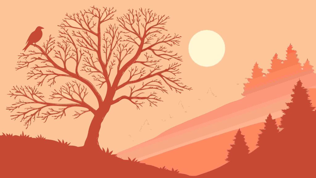 Abstract Orange Gradient Ripple Wave Shape Vector, vector design Generative AI