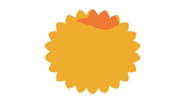 Abstract Serrated Edge Circle Gradient Shape Vector, vector design Generative AI