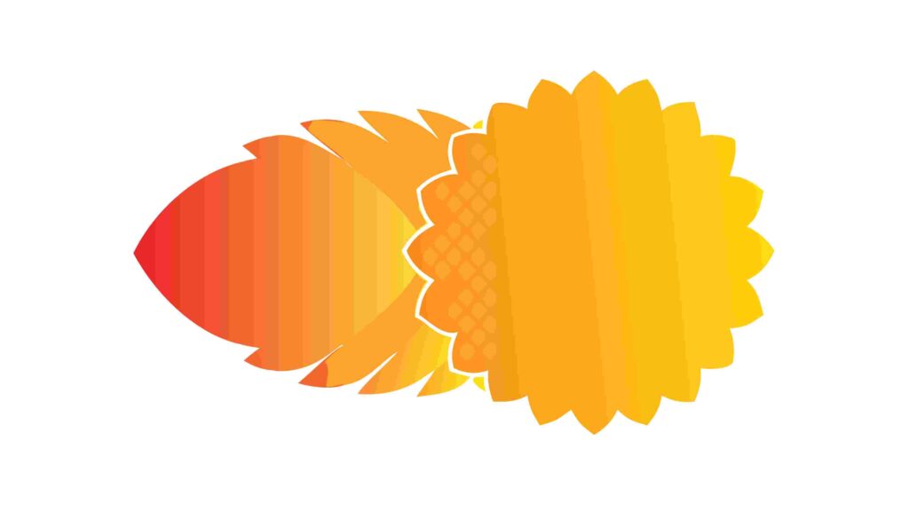 Abstract Dynamic Comet-like Shape with Gradient Tail, vector design Generative AI