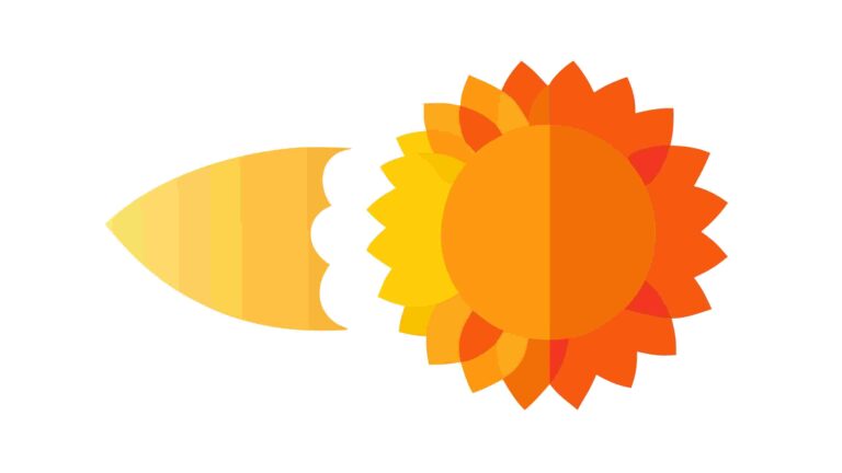 Abstract Sun Transition with Dynamic Layered Effect, vector design Generative AI