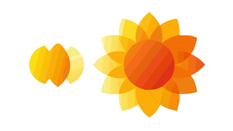 Abstract Layered Circles with Gradient Effect, vector design Generative AI