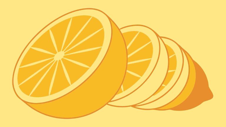 Fresh Lemon Slices Stacked Realistic Vector, vector design Generative AI