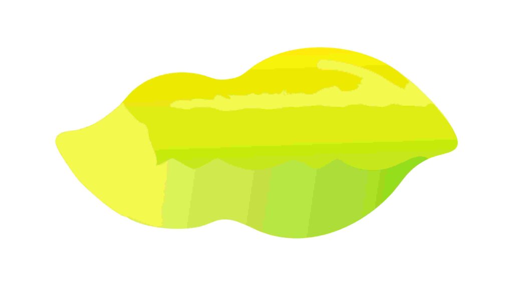 Fluid Green-Yellow Abstract Blob Shape, Organic Design Element Vector, vector design Generative AI