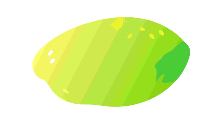 Vibrant Green Lemon Vector Illustration, Fresh and Zesty Citrus Fruit, vector design Generative AI