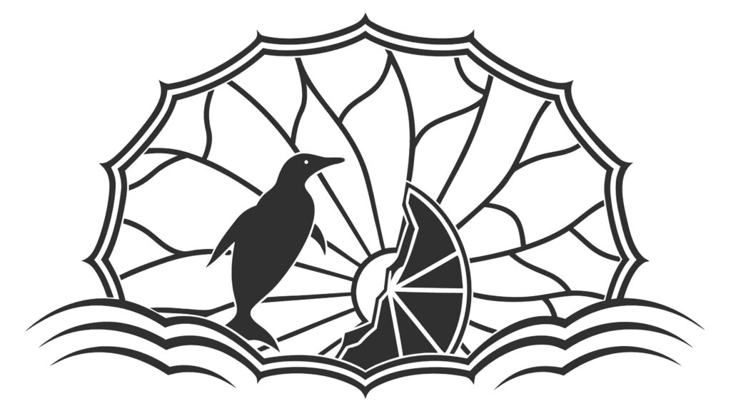 Bird Under Abstract Dome, Nature's Sanctuary Vector Illustration, vector design Generative AI