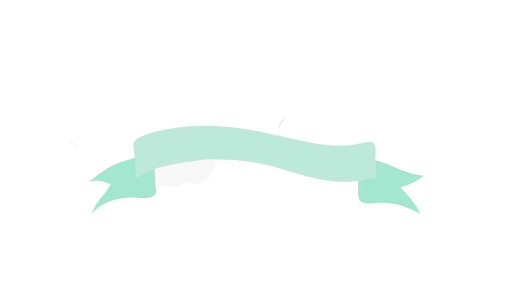 Smooth Light Blue Ribbon Banner, Clean Design Element, vector design Generative AI