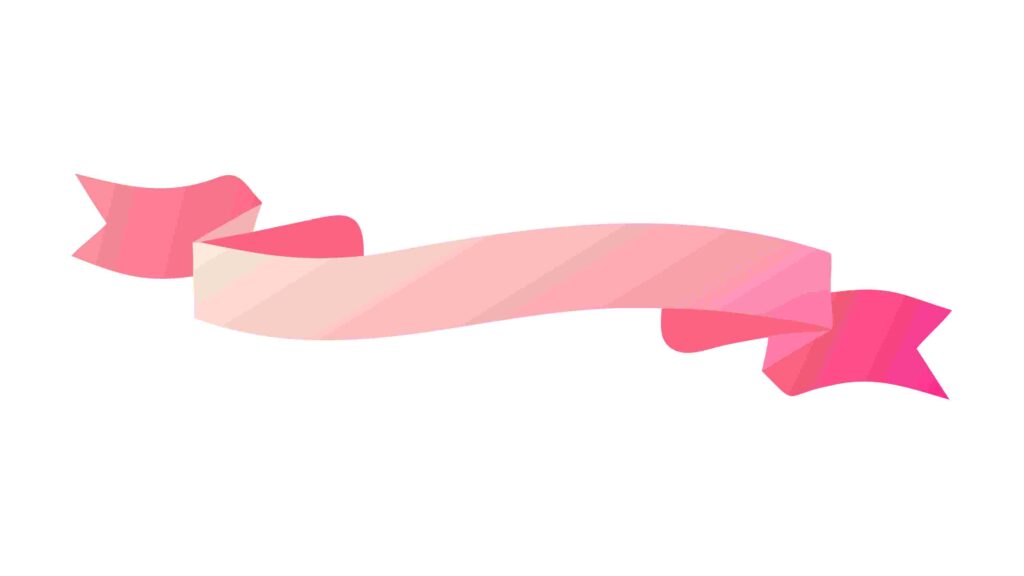 Pink Wavy Ribbon Banner, Romantic Decorative Element, vector design Generative AI