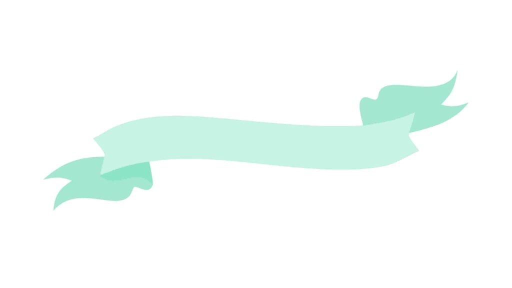 Light Blue Wavy Ribbon Banner, Modern Decorative Element, vector design Generative AI